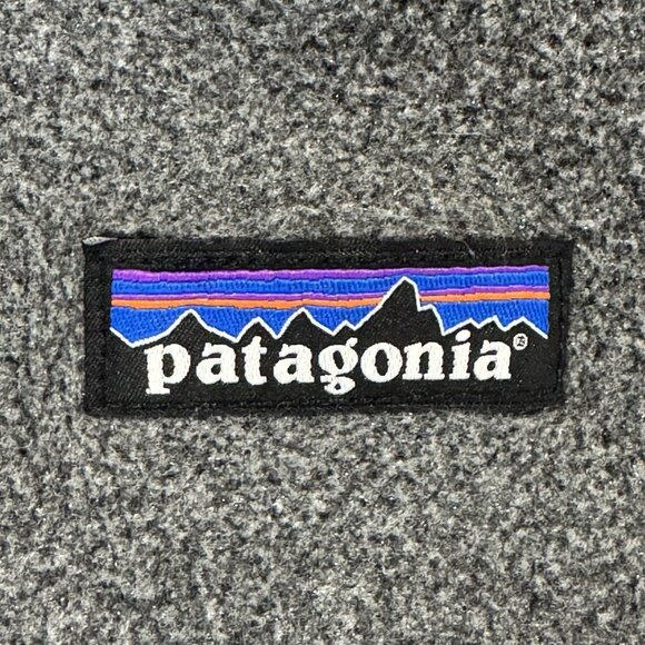 Patagonia Synchilla Jacket Mens XLarge Grey Fleece Full Zip Pockets Collar 22990 - Picture 4 of 10